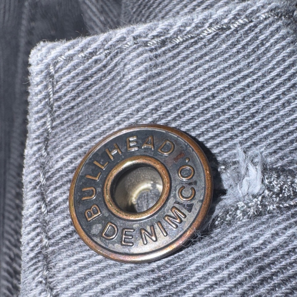 Bullhead Gray Denim Cotton Apparel Barely Used 34x34